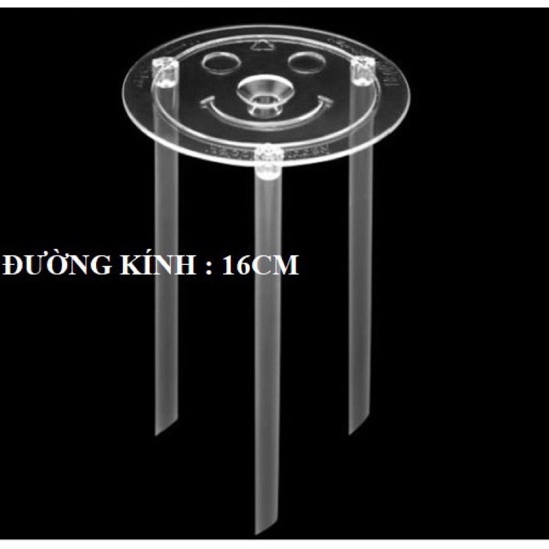 2 Đế chồng tầng bánh kem, bánh sinh nhật 2 tầng