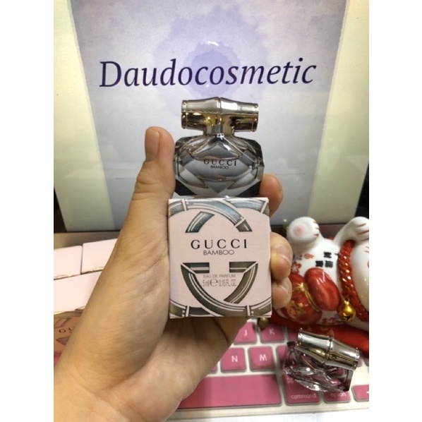 [Mã 1512FMCGSALE1 giảm 10% đơn 250K] [ mini ] Nước hoa Guici Bamboo EDP 5ml - 7.4ml gucci EDP | BigBuy360 - bigbuy360.vn