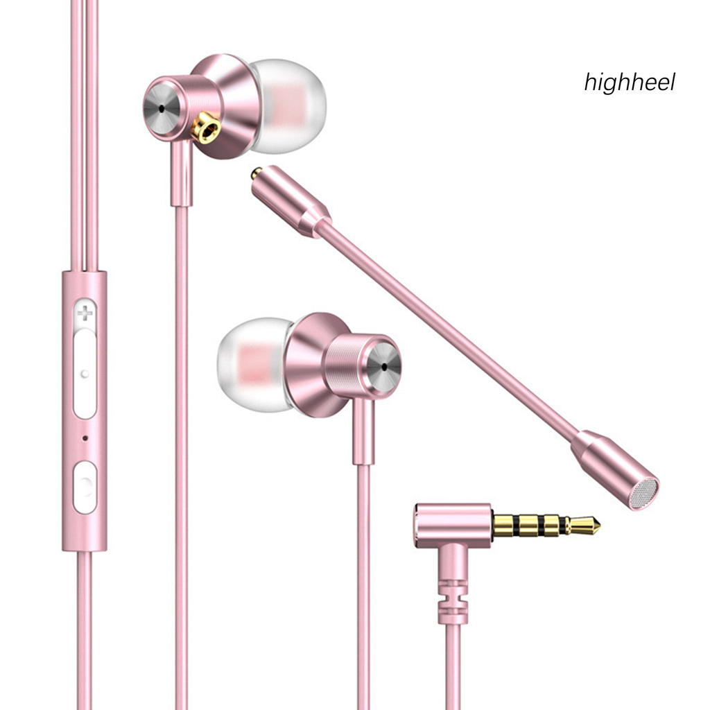 Tai Nghe Nhét Tai Jack 3.5mm Có Micro Thiết Kế Thời Trang Năng Động