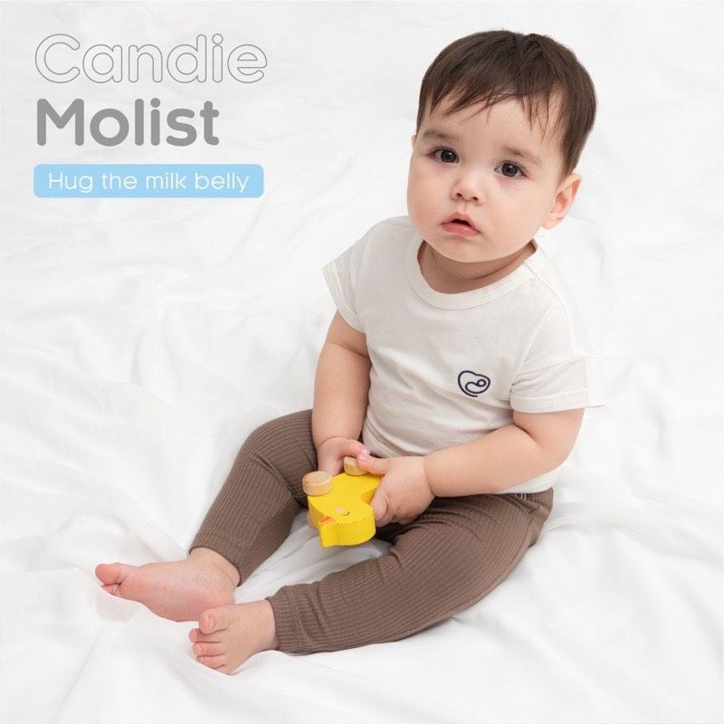 Bubaby - Quần legging vải thăm Molist cho bé từ 6 tháng đến 4 tuổi