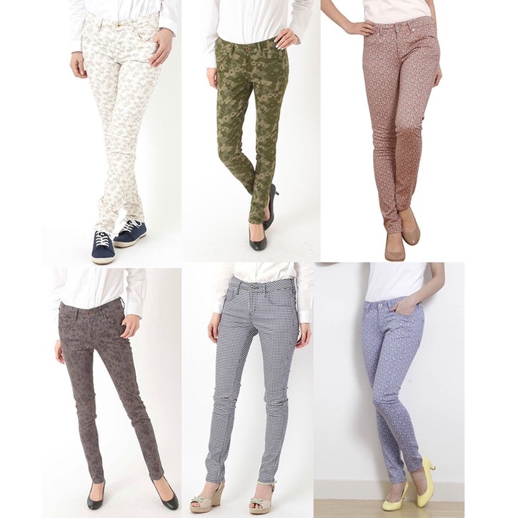 Quần Kaki Skinny EARTH Music&Ecology Hàng Xuất Dư Nhật Xịn Cao Cấp Dáng Ôm Chất Siêu Mịn Đẹp