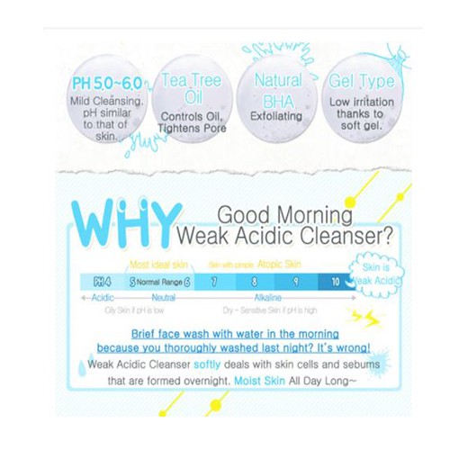 ☑️ [ Cosrx ] Sữa Rửa Mặt Cosrx Low pH Good Morning Gel Cleanser | BigBuy360 - bigbuy360.vn