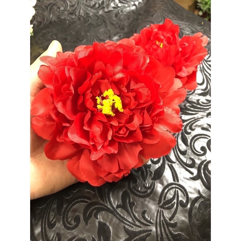 Si 100 đầu bông hoa lụa-mẫu đơn-trà mao lương, hoa hồng ,cúc xù