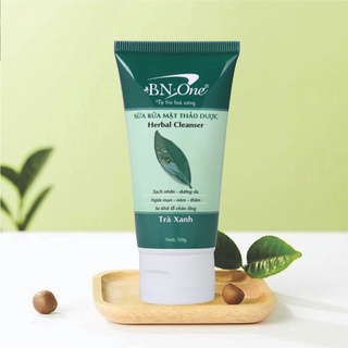 Sữa rửa mặt thảo dược trà xanh bn one 50g - 170g