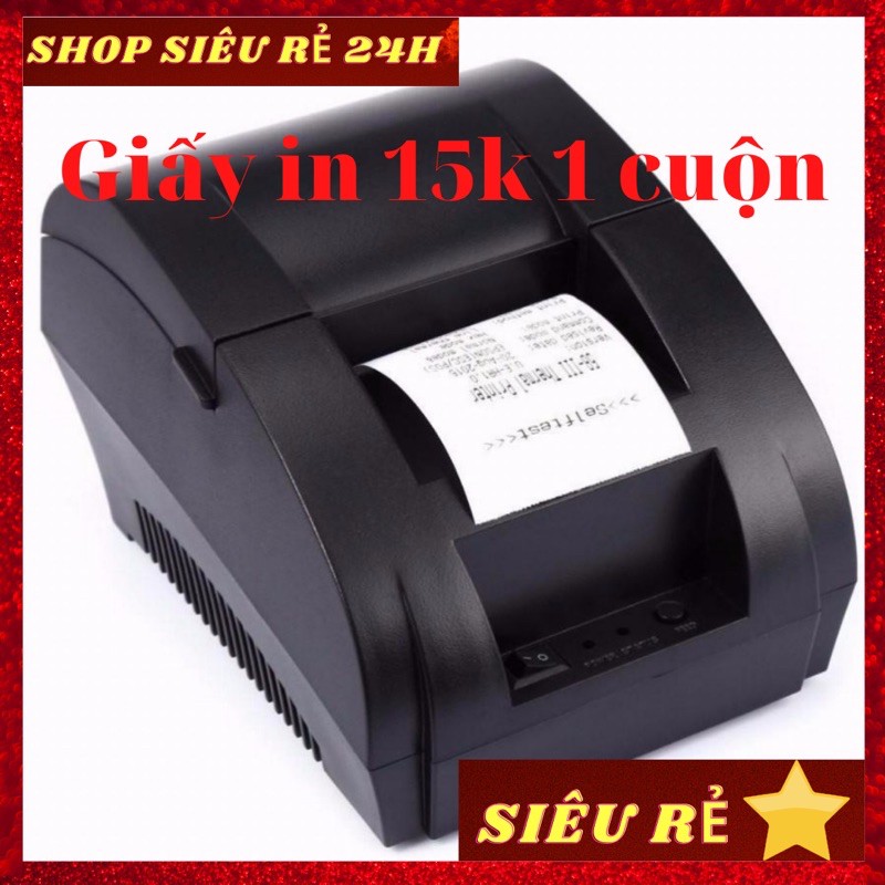 [Freeship] Máy In nhiệt không dây Bluetooth Printer