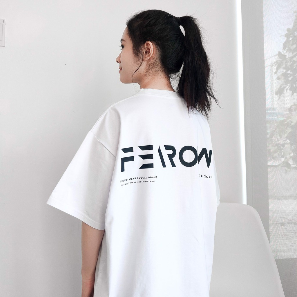 Áo Thun Oversize SIGNATURE TEE - WHITE -hot trend (V148)