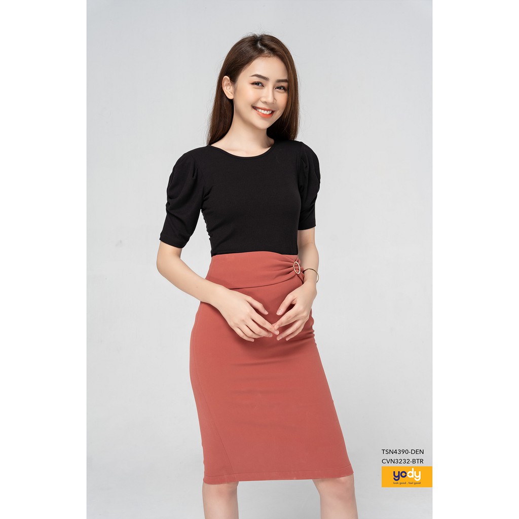 Chân váy Yody nơ đai CVN3232 | BigBuy360 - bigbuy360.vn