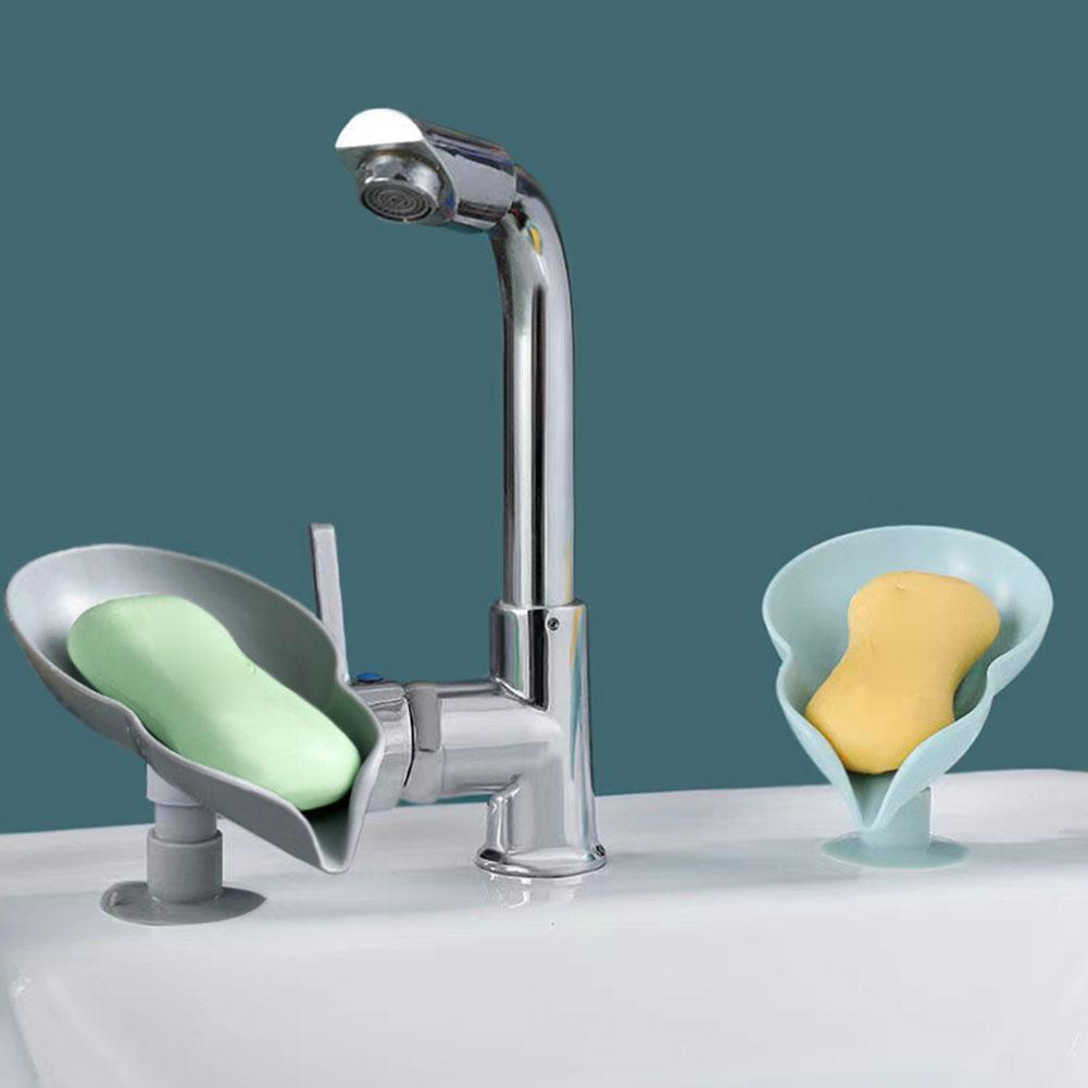 Hộp Đựng Xà Phòng Gắn Tường Bằng Nhựa Sáng Tạo Cho Phòng Tắm C1Y2