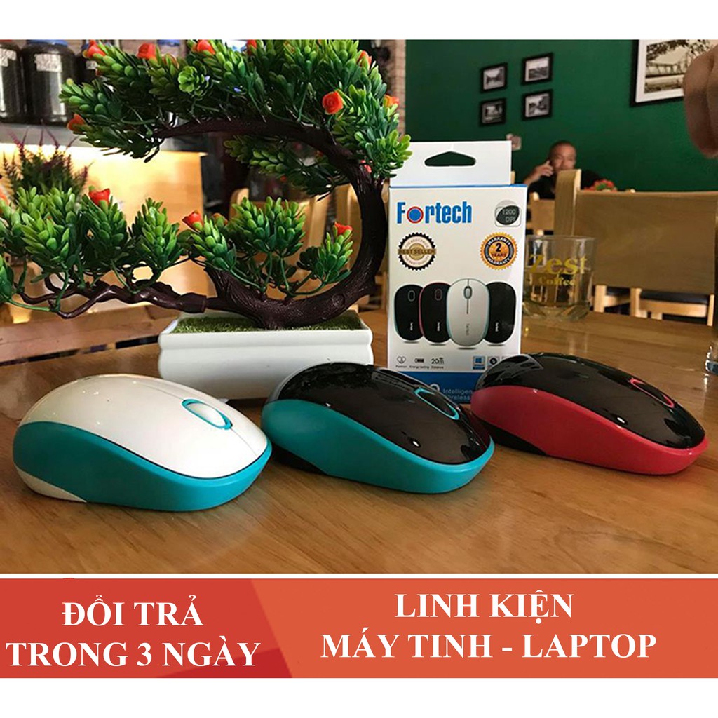 💥 Chuột Không Dây Fortech B190 - Hàng Chính Hãng | FREE SHIP ĐƠN TỪ 50K