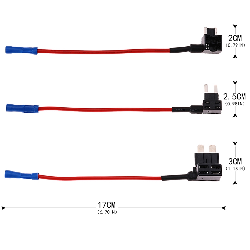 Cầu chì điện tử 15CM cho xe hơi