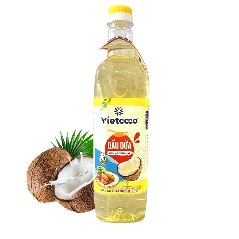 DẦU DỪA VIETCOCO - COOKING OIL  1 Lít