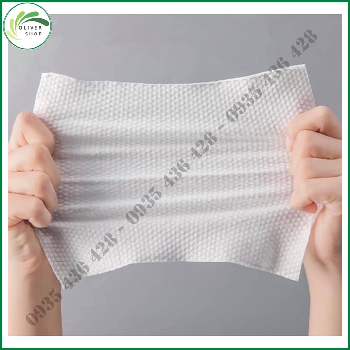 ⚡FREE SHIP⚡ Khăn Lau Mặt Khô Tẩy Trang Dùng 1 Lần Đa Năng ANIMERRY COTTON Cao Cấp