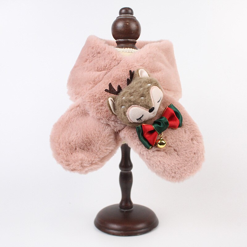 Khăn Choàng Cổ Bằng Lông Nhân Tạo Mềm Mại Dày Dặn Giữ Ấm Mùa Thu Đông Cho Bé