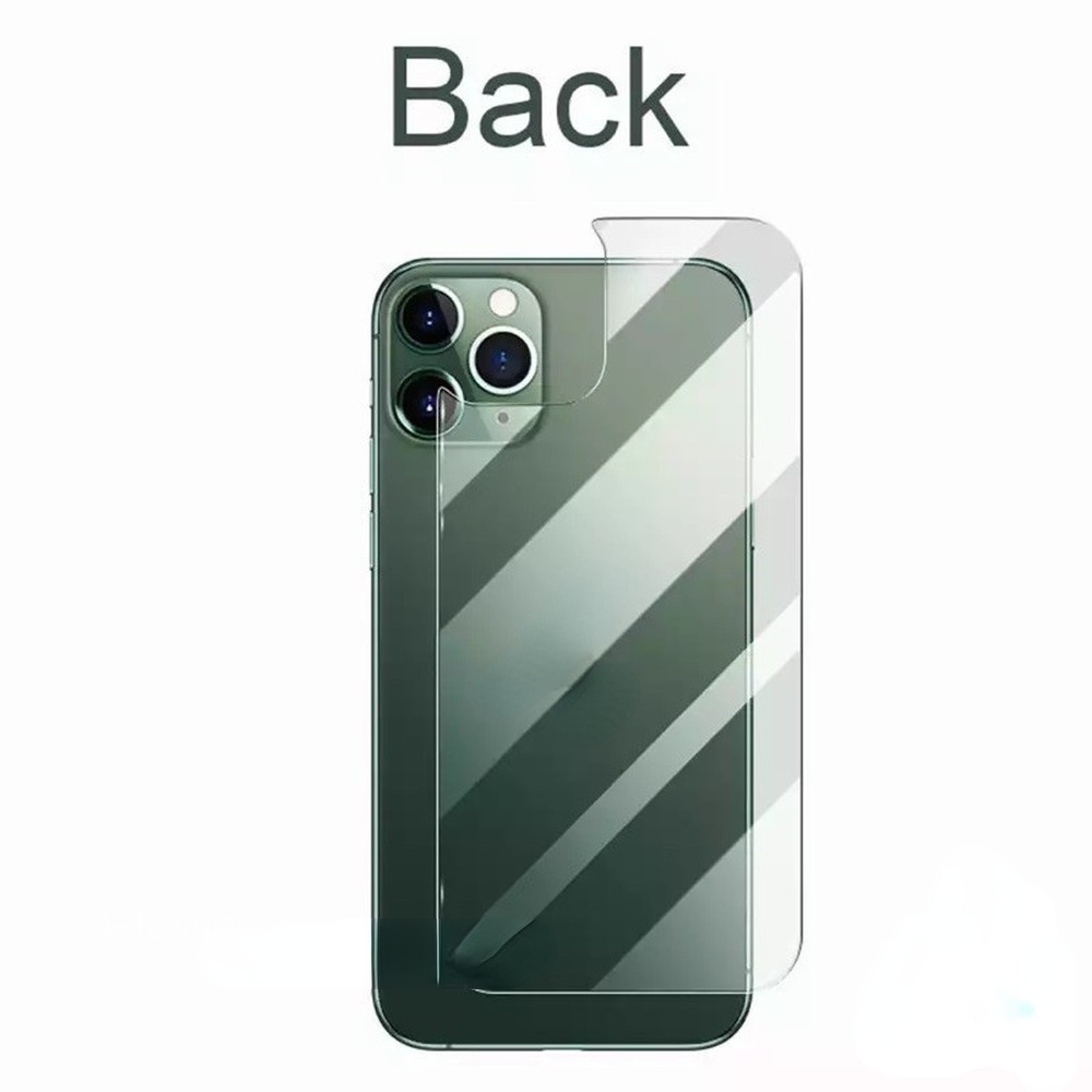 Kính cường lực bảo vệ màn hình và mặt sau thích hợp cho IPhone 12 11 Pro Max X Xs Max XR 8 7 Plus 6 6s
