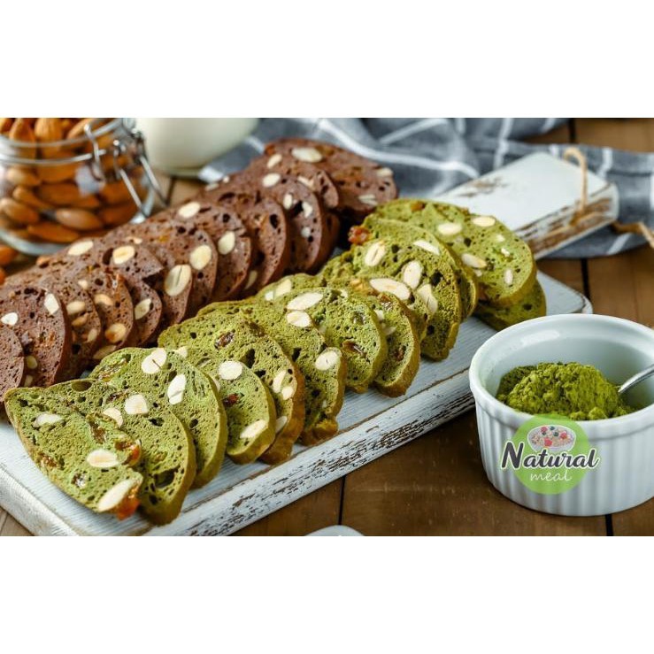 Bánh ăn kiêng Natural Biscotti, bánh ăn kiêng giảm cân Biscotti mix 3 vị - B01 | BigBuy360 - bigbuy360.vn