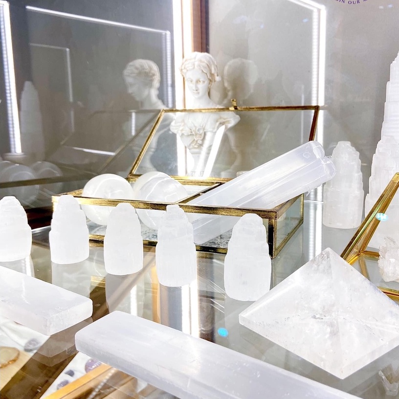 Tinh Thể Thanh Tẩy Đá Selenite SP001683 Gypsy.lala