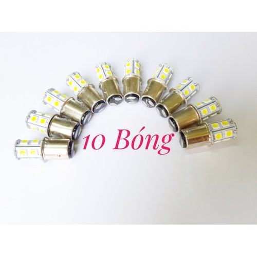 Bộ 10 Bóng đèn LED hậu xe ô tô 12v