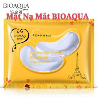 Combo 10 miếng mặt nạ mắt bioaqua hydra slip crystal eye mask