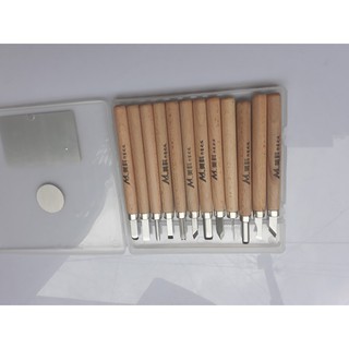 BỘ DỤNG CỤ KHẮC GỖ 12 CÂY