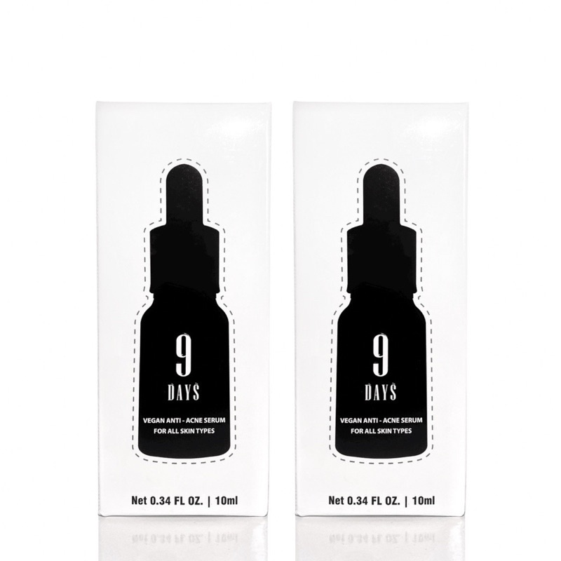 (chính hãng - 10ml) Serum ngăn ngừa mụn và thâm , se khít lỗ chân lông giúp da sáng mịn 9DAYS SKIN