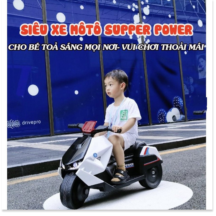 SIÊU XE MOTO Điện CHO BÉ SUPPER POWER POWER KIDS-TTHome