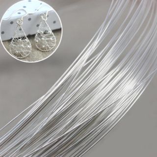 2 chỉ dây bạc đã kéo sợi làm handmade đẹp