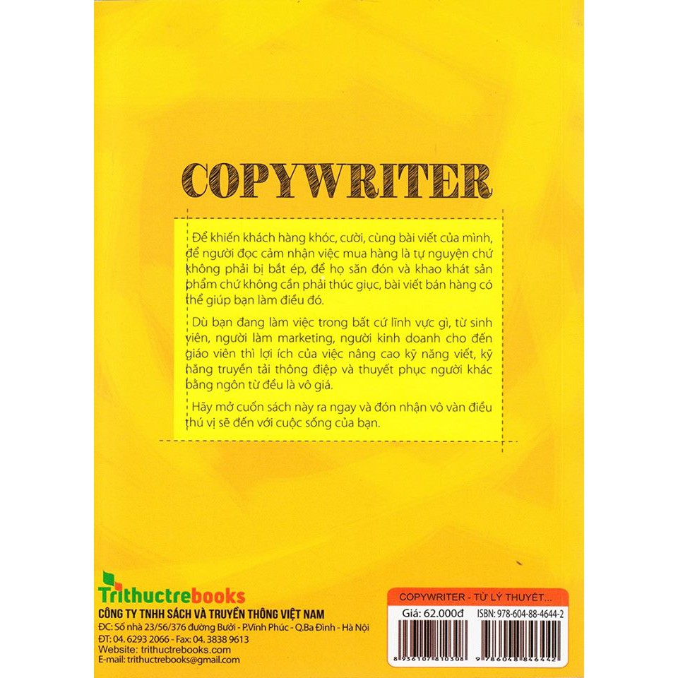 Sách - Copywriter Từ Lý Thuyết Đến Thực Chiến