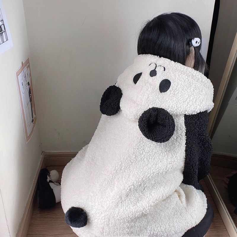 Áo khoác gấu trúc siuu đáng iu