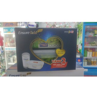 Bộ 2 thố thủy tinh lock&lock 950ml (khuyến mãi Ensure)