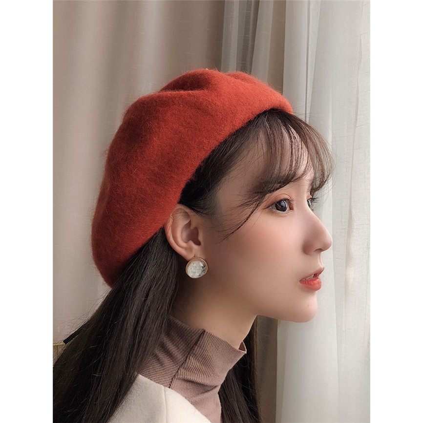 Mũ Nồi Nhiều Màu Phong Cách Retro Thời Trang Harajuku