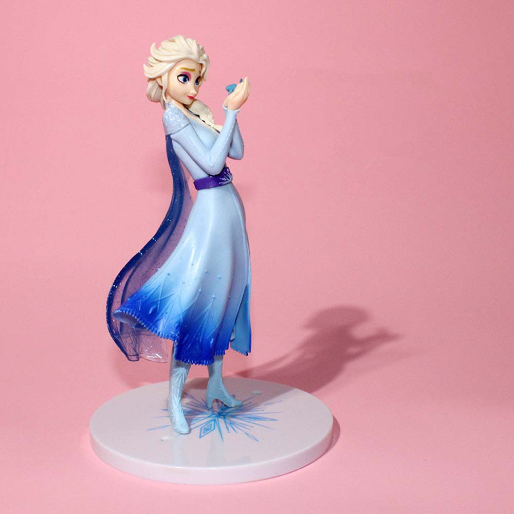 Mô Hình Nhân Vật Công Chúa Elsa Trong Phim Hoạt Hình Frozen Bằng Pvc Kích Thước 21cm