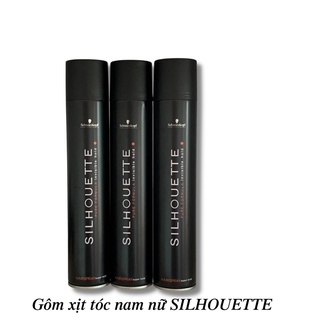 Gôm xịt tóc tạo kiểu giữ nếp nam nữ chính hãng giá rẻ SILHOUETTE 420ml