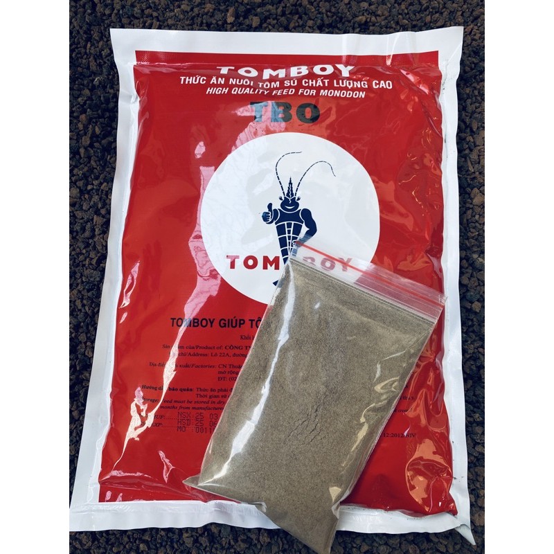 100gram Thức ăn cho cá 7 màu, guppy, betta, tôm tép cảnh...giàu dinh dưỡng - Cám Tomboy hạt mịn cho cá con và cá nhỏ