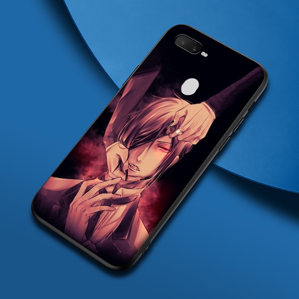 OPPO A53 A32 F11 Reno 2 3 4 Z 2Z 2F Pro 2020 TPU Soft Silicone Case Casing Cover PZ54 Comic Black Butler