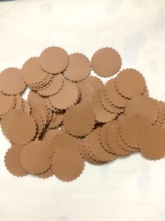 50 hình tròn giấy cắt sẵn