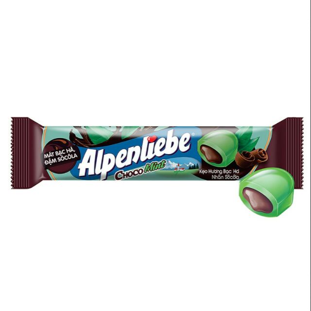 Kẹo cứng Alpenliebe đủ vị caramen / muối ớt / dâu kem / trà sữa / hương bạc hà
