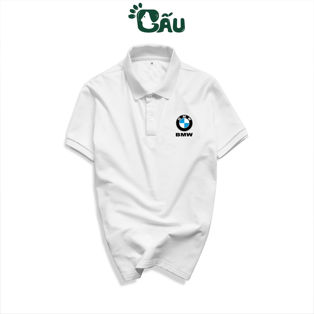 Áo thun Polo Men194 vải cá sấu Poly co dãn 4 chiều dày dặn form gerular fit - BMW