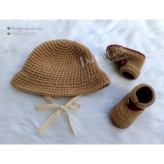 Giày Và Nón Cho Bé Từ 0 đến 12 Tháng
