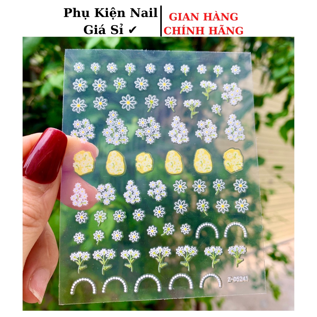 Sticker miếng dán móng tay mã Z-D5241