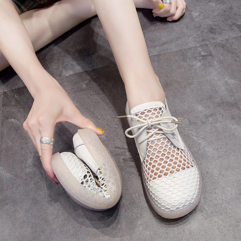 Hole women's shoes summer new style casual all-match shoes