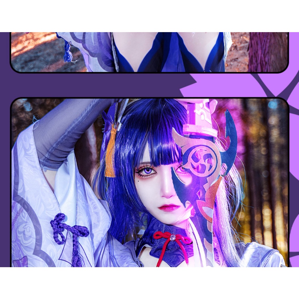 Trang phục COSPLAY Raiden Shogun trong Genshin Impact