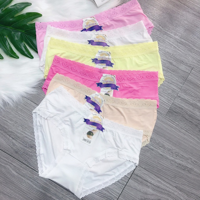 QUẦN COTTON VIỀN REN ĐẸP XINH