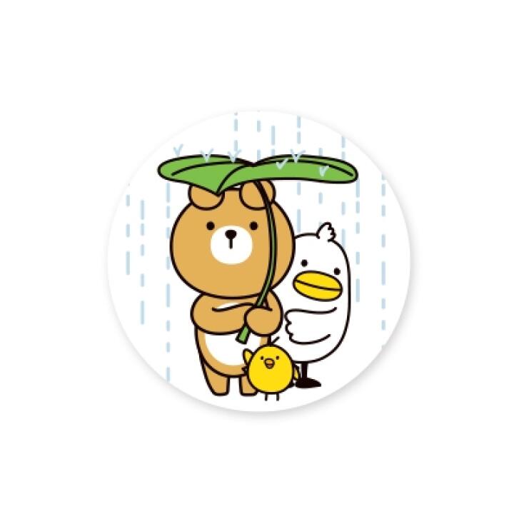 Set Sticker ARTBOX Hàn Quốc Galapagos Friends 20 Tấm