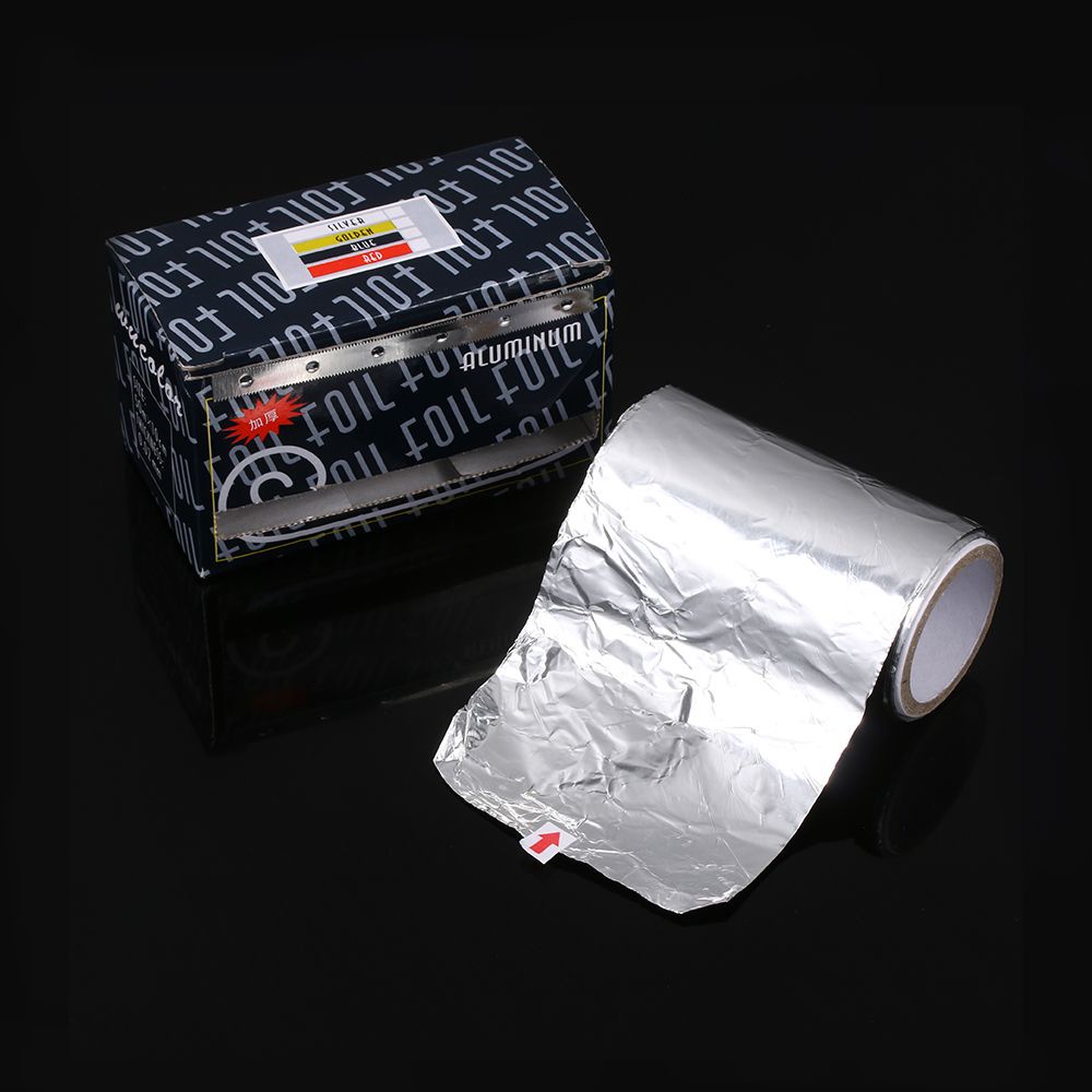 [Hàng mới về] Cuộn giấy phoi nhôm hỗ trợ nhuộm tóc nhiệt dễ sử dụng tiện lợi cho salon