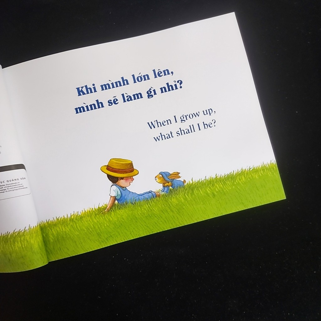 Sách - Picture book song ngữ Mình có thể làm bất cứ việc gì! (dành cho bé 0-6 tuổi)