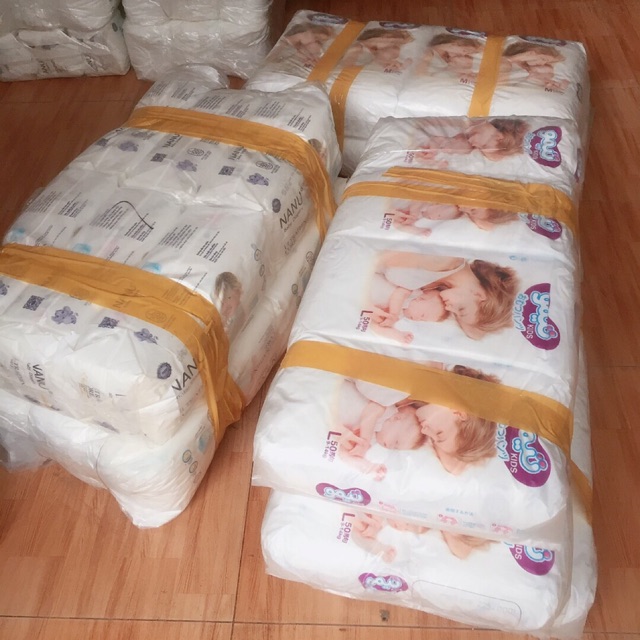 Size l - BỈM QUẦN GOUKIDS 50 MIẾNG