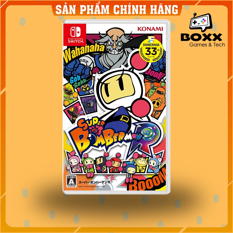 Băng Game Super Bomberman R Nintendo Switch