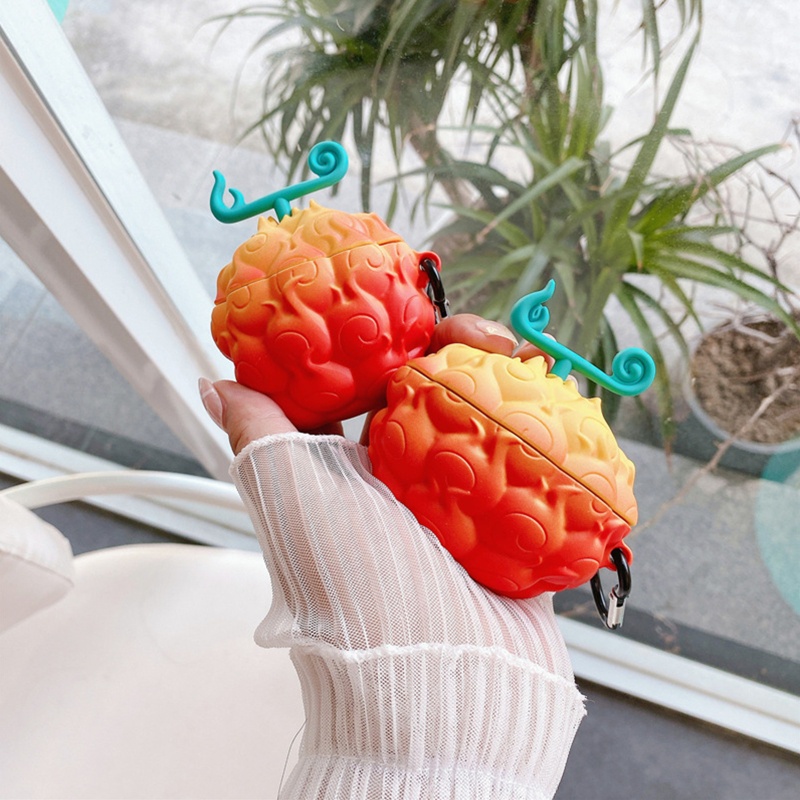 Vỏ Bảo Vệ Hộp Sạc Tai Nghe 2 1 Pro Bằng Silicon Họa Tiết Hoạt Hình Aye 3D Dễ Thương