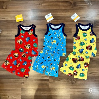 Combo 3 Bộ ba lỗ bé trai