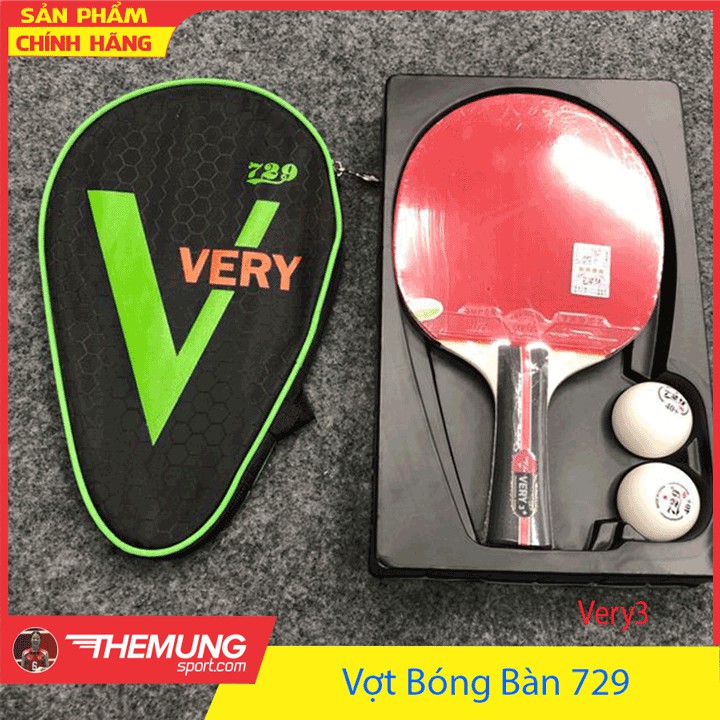 Vợt Bóng Bàn 729 Very 3 Sao